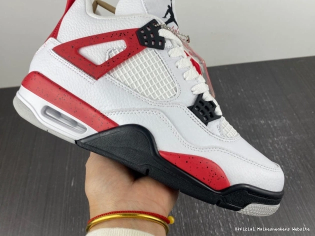 Official Maikesneakers DH6927-161 Red Jordan 4 Cement Air 0714
